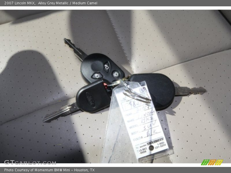 Alloy Grey Metallic / Medium Camel 2007 Lincoln MKX
