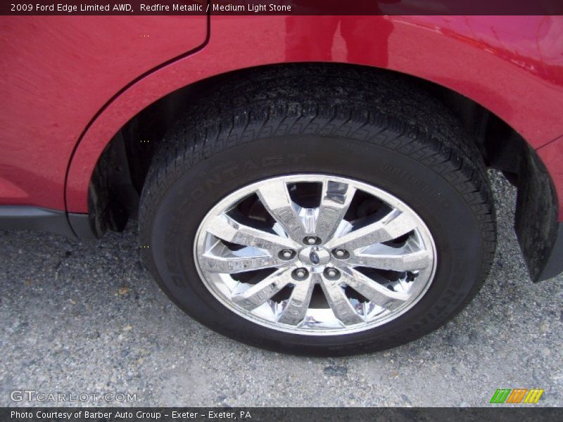 Redfire Metallic / Medium Light Stone 2009 Ford Edge Limited AWD
