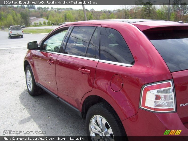 Redfire Metallic / Medium Light Stone 2009 Ford Edge Limited AWD