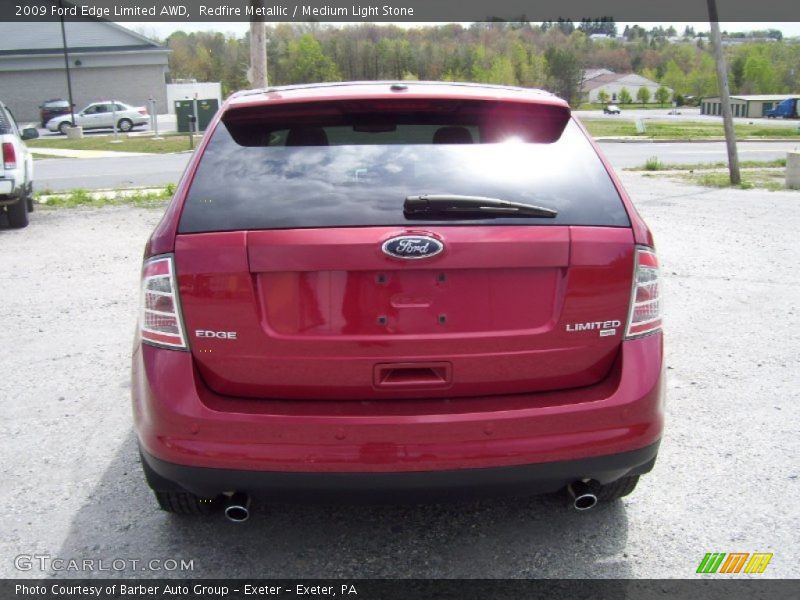Redfire Metallic / Medium Light Stone 2009 Ford Edge Limited AWD