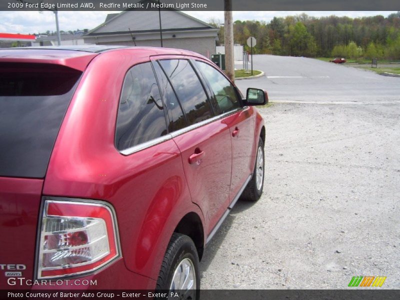 Redfire Metallic / Medium Light Stone 2009 Ford Edge Limited AWD