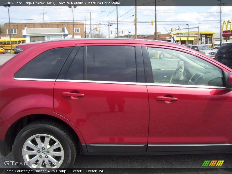 Redfire Metallic / Medium Light Stone 2009 Ford Edge Limited AWD