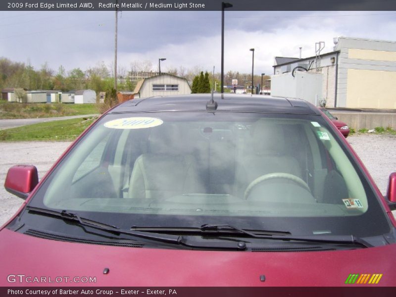 Redfire Metallic / Medium Light Stone 2009 Ford Edge Limited AWD