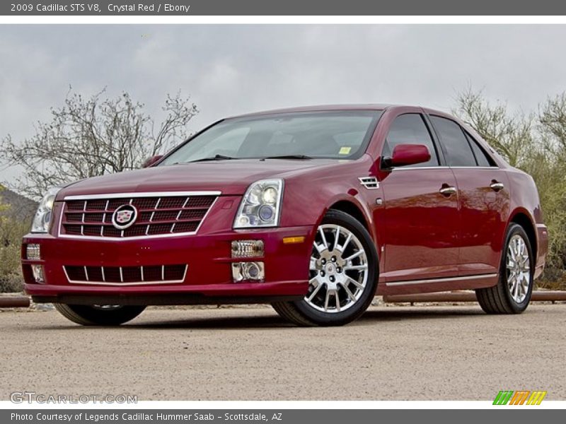 Front 3/4 View of 2009 STS V8