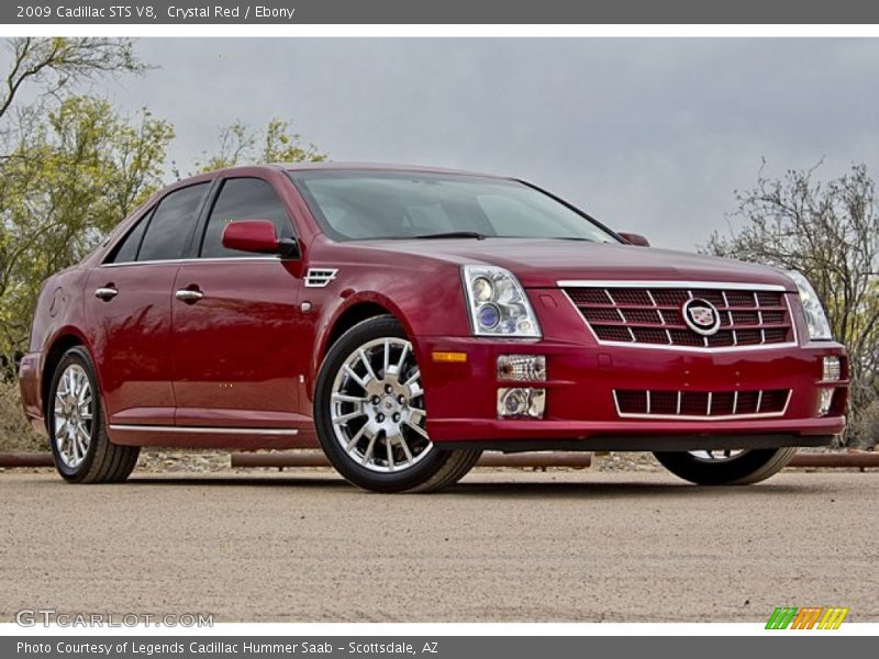 Front 3/4 View of 2009 STS V8