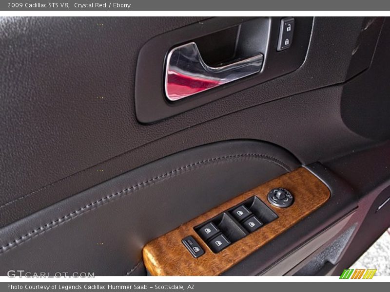 Crystal Red / Ebony 2009 Cadillac STS V8
