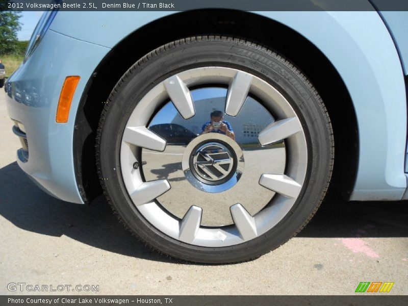Denim Blue / Titan Black 2012 Volkswagen Beetle 2.5L