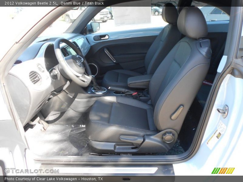 Denim Blue / Titan Black 2012 Volkswagen Beetle 2.5L