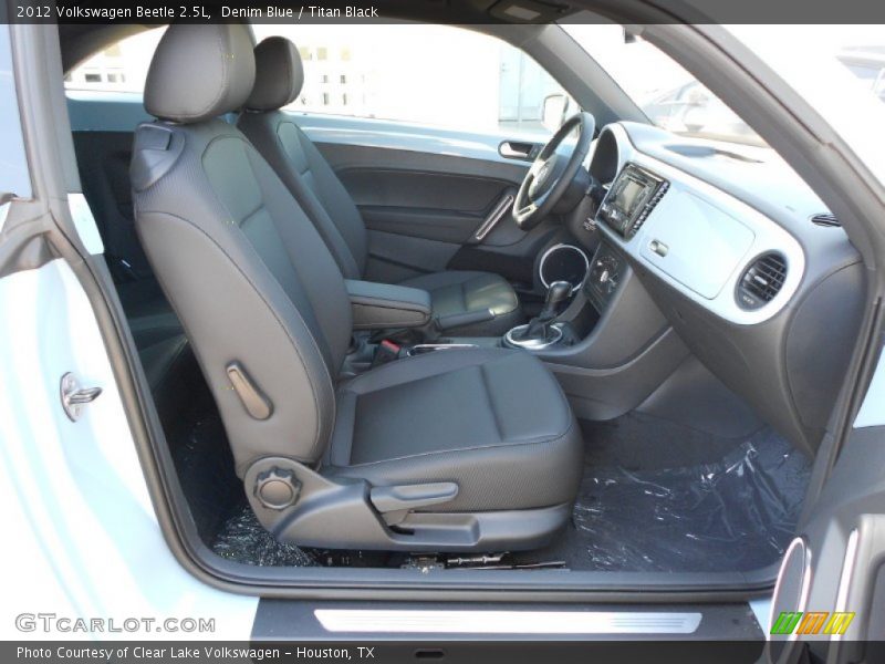 Denim Blue / Titan Black 2012 Volkswagen Beetle 2.5L