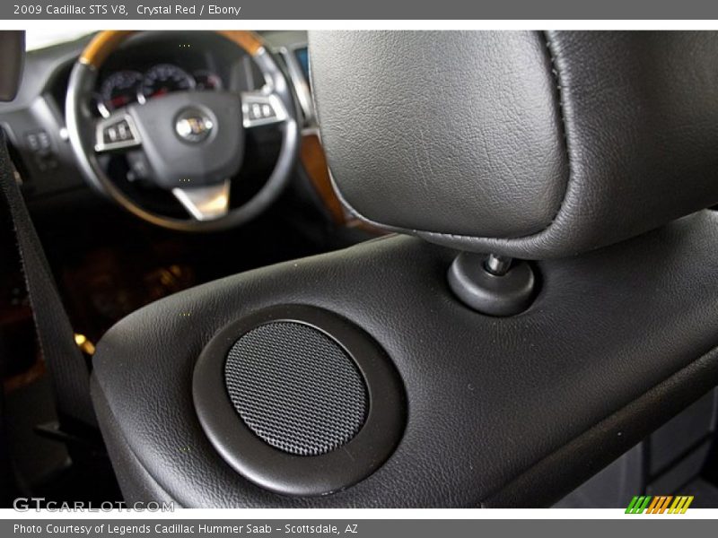 Crystal Red / Ebony 2009 Cadillac STS V8