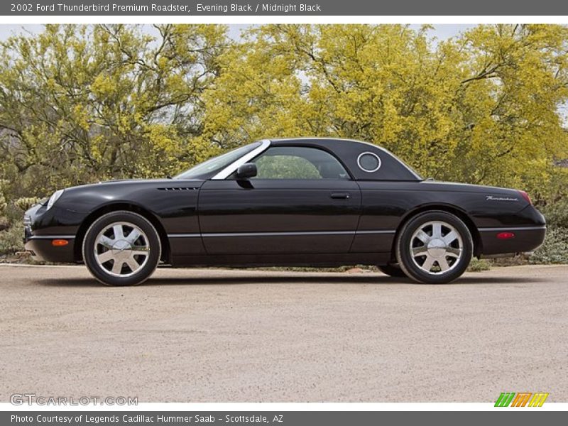  2002 Thunderbird Premium Roadster Evening Black