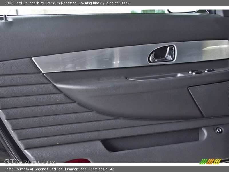 Evening Black / Midnight Black 2002 Ford Thunderbird Premium Roadster