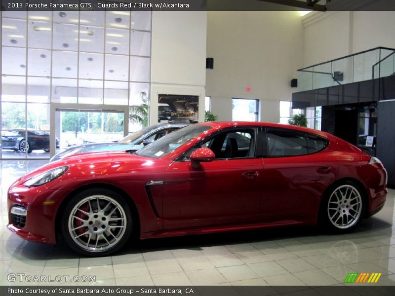  2013 Panamera GTS Guards Red