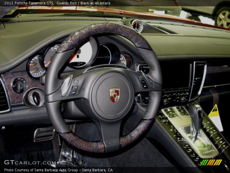 Dashboard of 2013 Panamera GTS