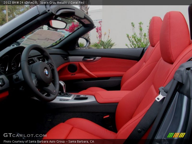 2012 Z4 sDrive28i Coral Red Interior