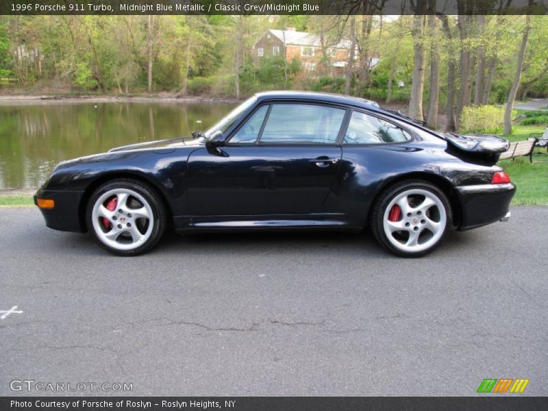  1996 911 Turbo Midnight Blue Metallic