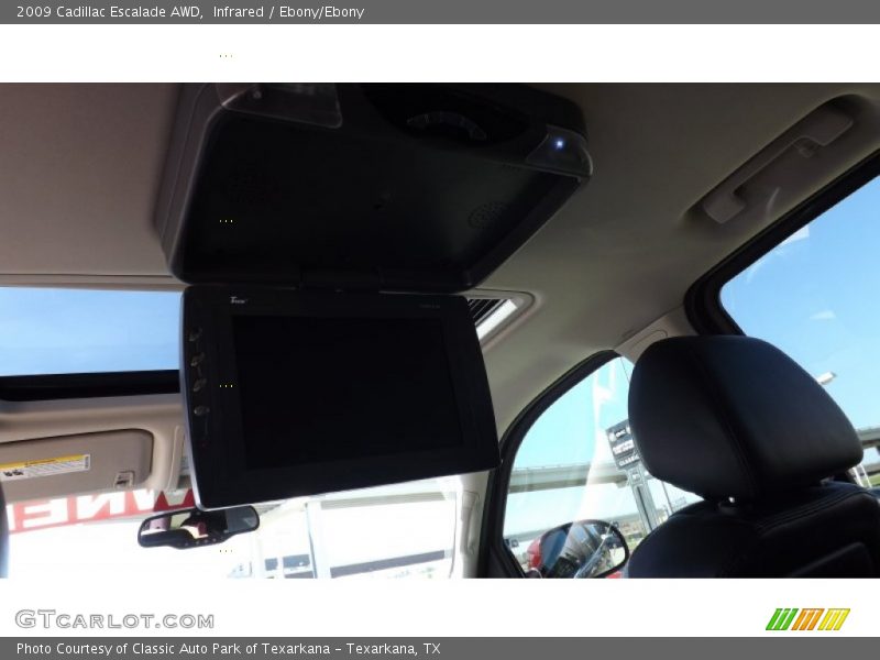 Infrared / Ebony/Ebony 2009 Cadillac Escalade AWD