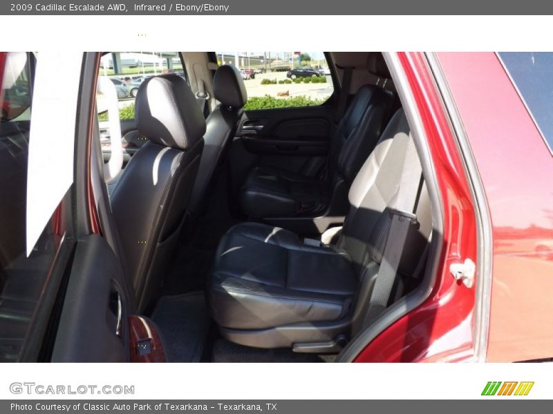 Infrared / Ebony/Ebony 2009 Cadillac Escalade AWD