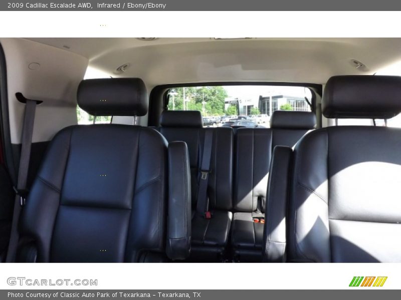 Infrared / Ebony/Ebony 2009 Cadillac Escalade AWD