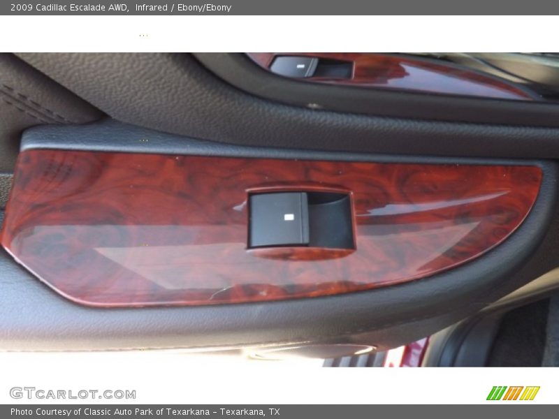 Infrared / Ebony/Ebony 2009 Cadillac Escalade AWD