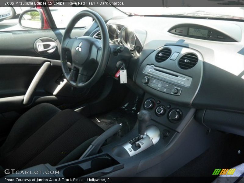 Rave Red Pearl / Dark Charcoal 2009 Mitsubishi Eclipse GS Coupe
