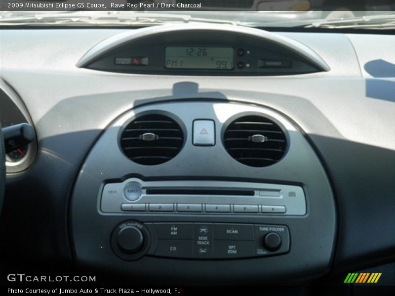 Rave Red Pearl / Dark Charcoal 2009 Mitsubishi Eclipse GS Coupe