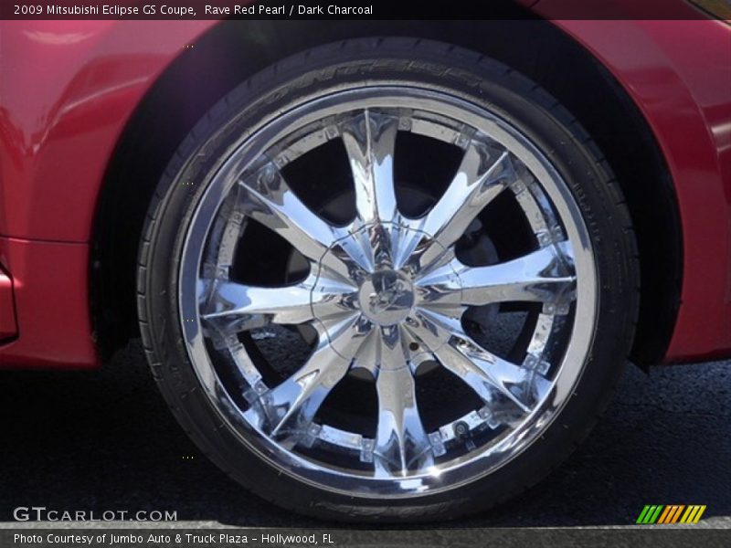 Rave Red Pearl / Dark Charcoal 2009 Mitsubishi Eclipse GS Coupe