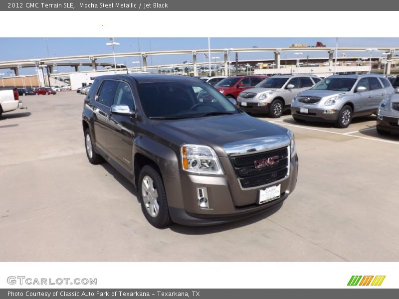 Mocha Steel Metallic / Jet Black 2012 GMC Terrain SLE