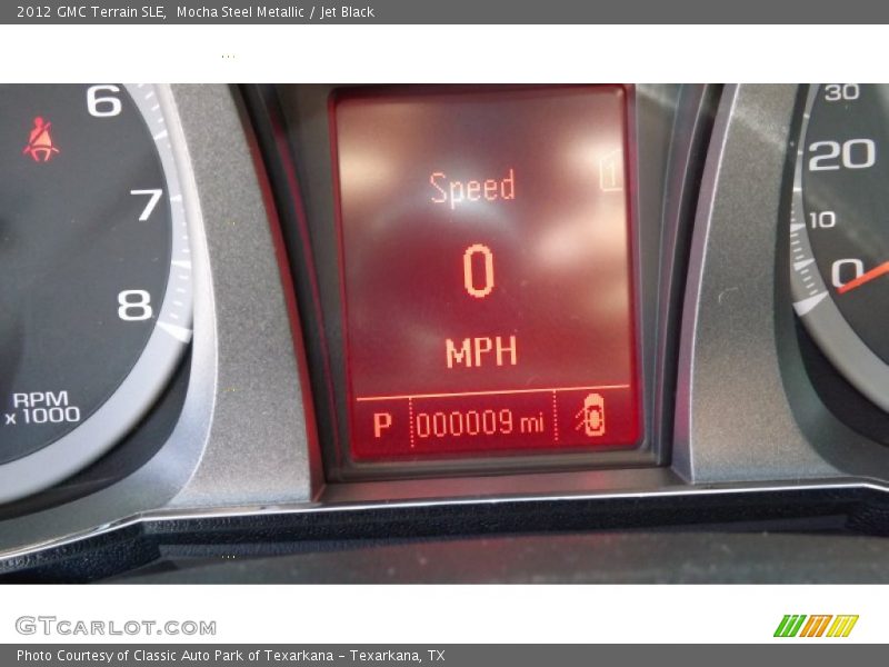 Mocha Steel Metallic / Jet Black 2012 GMC Terrain SLE