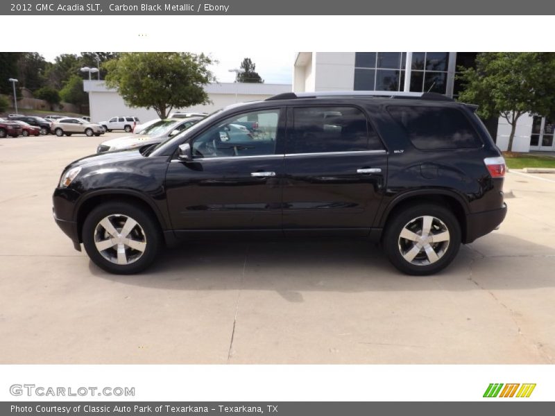 Carbon Black Metallic / Ebony 2012 GMC Acadia SLT