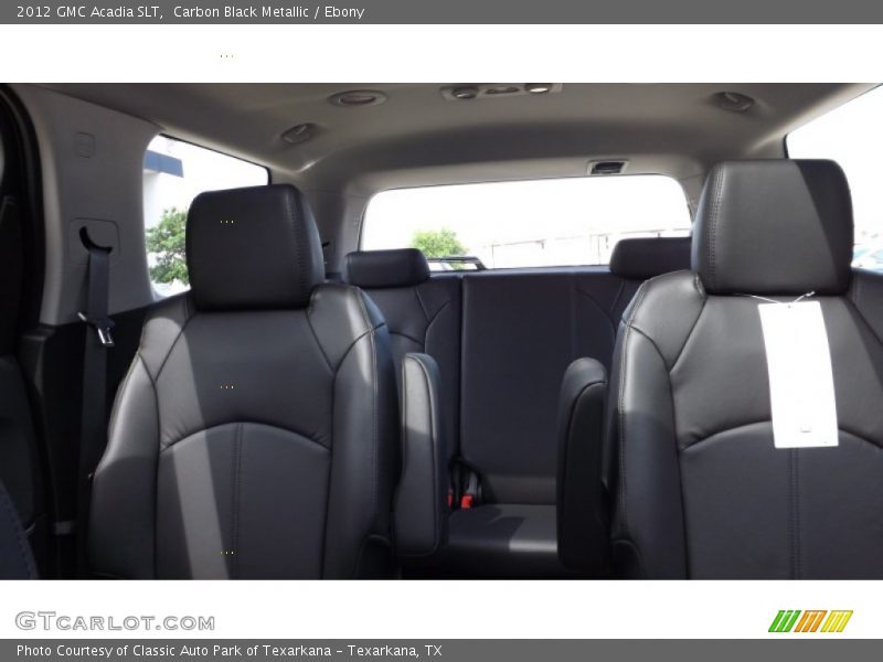 Carbon Black Metallic / Ebony 2012 GMC Acadia SLT