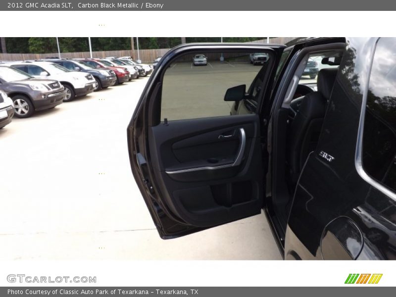 Carbon Black Metallic / Ebony 2012 GMC Acadia SLT