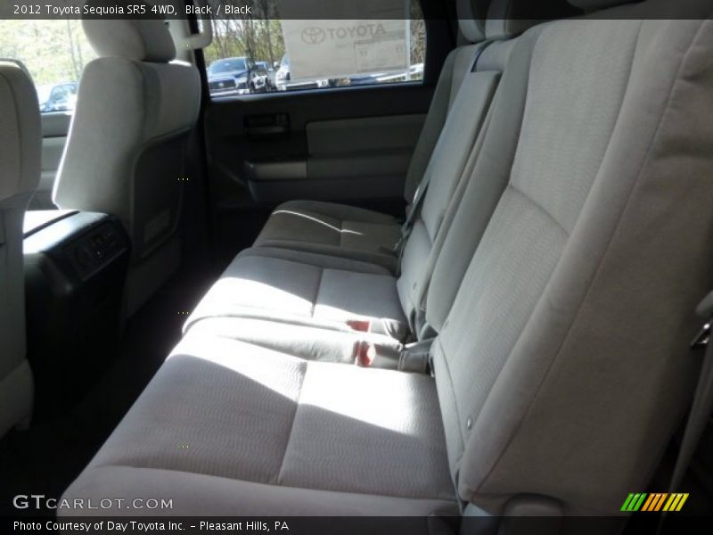 Black / Black 2012 Toyota Sequoia SR5 4WD