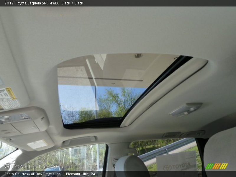 Black / Black 2012 Toyota Sequoia SR5 4WD