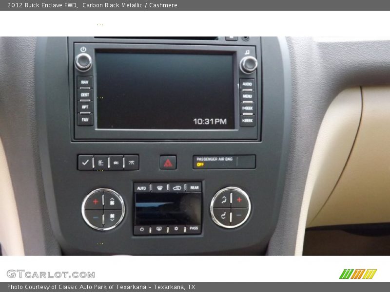 Carbon Black Metallic / Cashmere 2012 Buick Enclave FWD