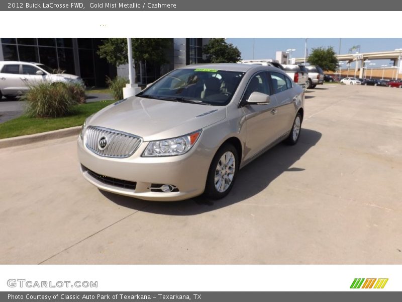 Gold Mist Metallic / Cashmere 2012 Buick LaCrosse FWD