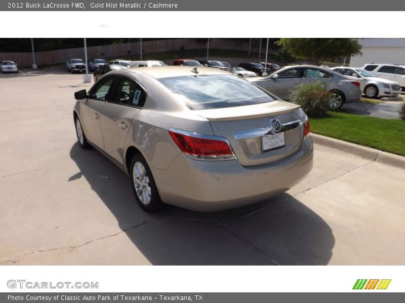 Gold Mist Metallic / Cashmere 2012 Buick LaCrosse FWD