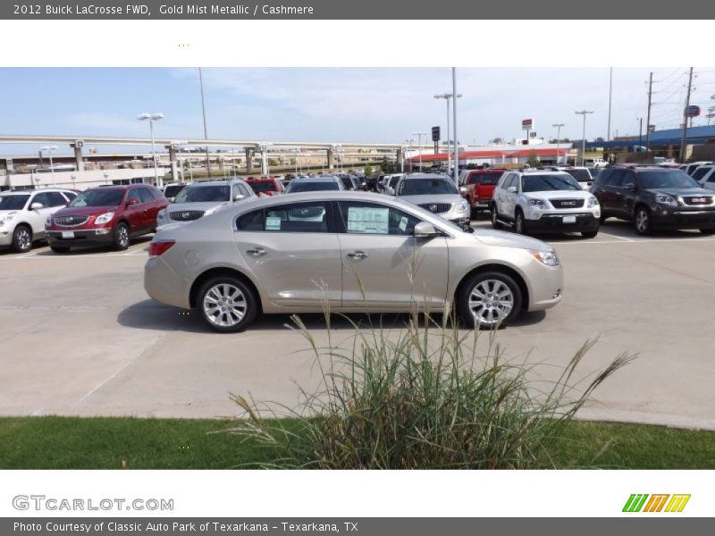 Gold Mist Metallic / Cashmere 2012 Buick LaCrosse FWD