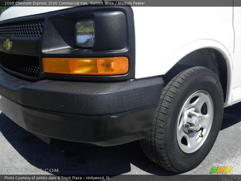 Summit White / Medium Pewter 2008 Chevrolet Express 1500 Commercial Van