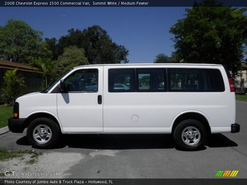 Summit White / Medium Pewter 2008 Chevrolet Express 1500 Commercial Van