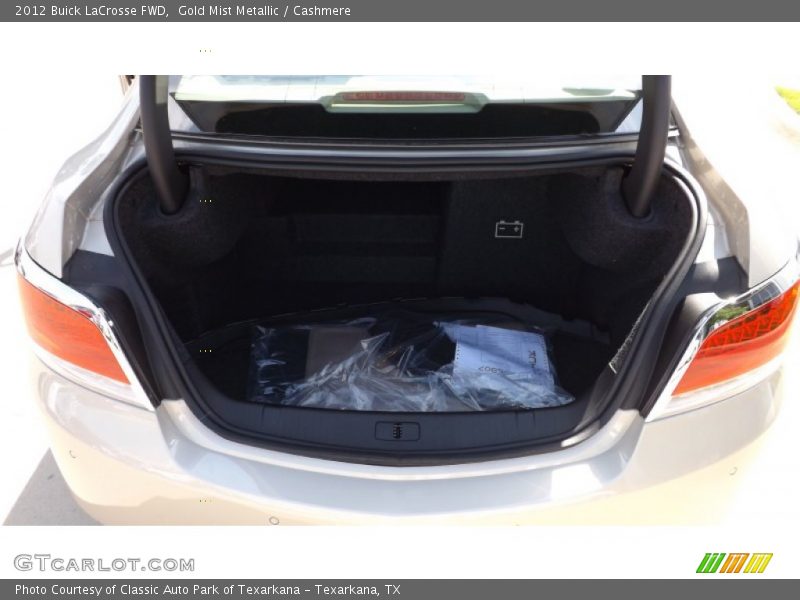 Gold Mist Metallic / Cashmere 2012 Buick LaCrosse FWD