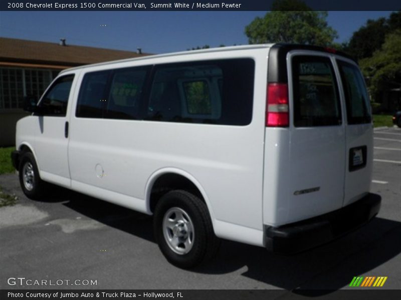 Summit White / Medium Pewter 2008 Chevrolet Express 1500 Commercial Van
