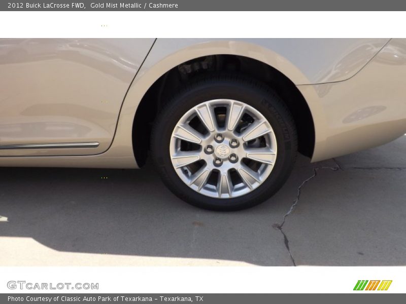 Gold Mist Metallic / Cashmere 2012 Buick LaCrosse FWD