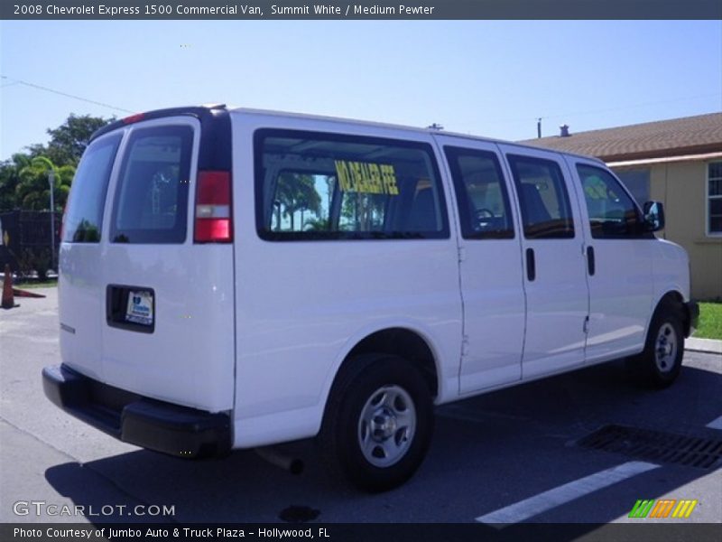 Summit White / Medium Pewter 2008 Chevrolet Express 1500 Commercial Van