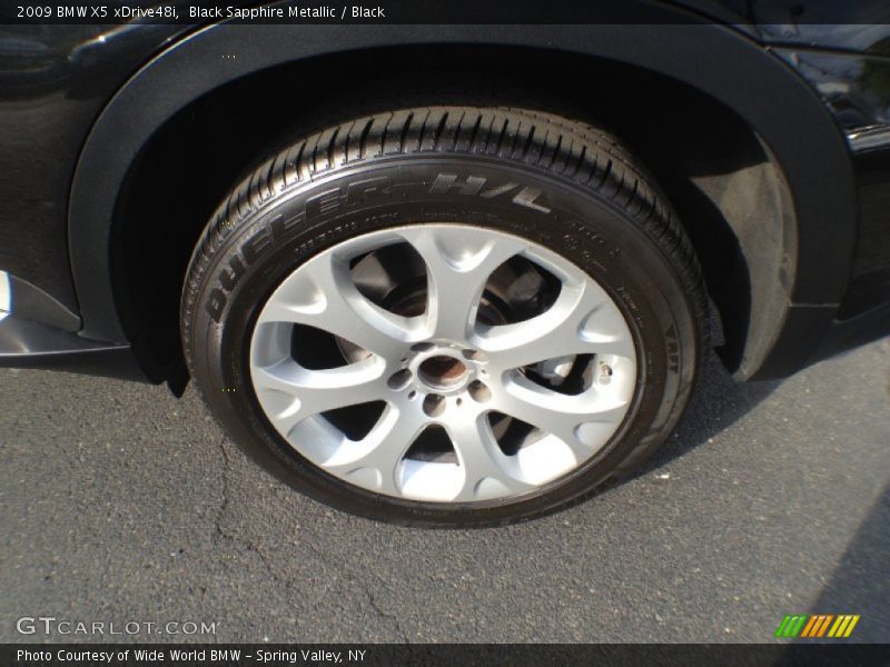 Black Sapphire Metallic / Black 2009 BMW X5 xDrive48i