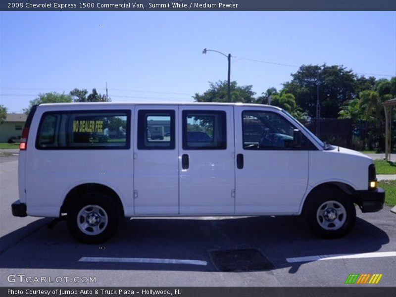 Summit White / Medium Pewter 2008 Chevrolet Express 1500 Commercial Van