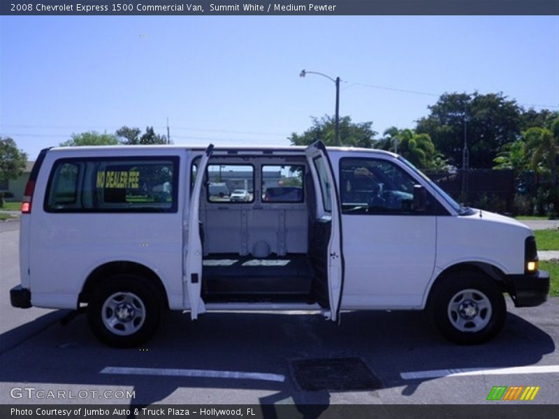 Summit White / Medium Pewter 2008 Chevrolet Express 1500 Commercial Van