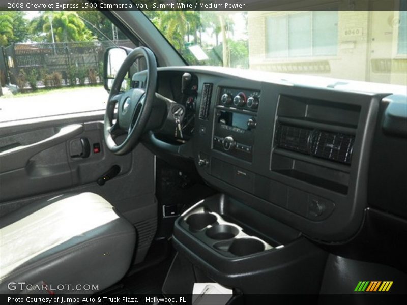 Summit White / Medium Pewter 2008 Chevrolet Express 1500 Commercial Van