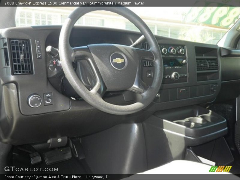 Summit White / Medium Pewter 2008 Chevrolet Express 1500 Commercial Van