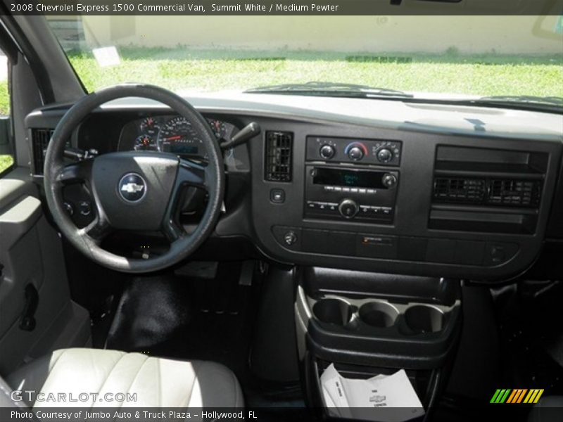 Summit White / Medium Pewter 2008 Chevrolet Express 1500 Commercial Van